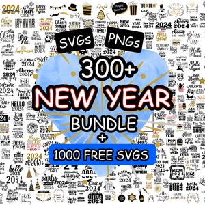 Pacote SVG de Ano Novo, Pacote SVG de Feliz Ano Novo 2024, Feliz Ano Novo 2024 svg png, Olá 2024 svg, Bem-vindo 2024 svg, Arquivo svg de citações de ano novo