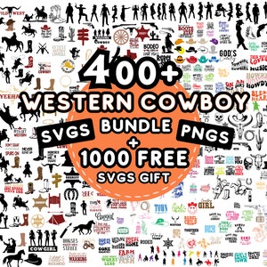 Western Cowboy Svg Bundle, Western svg, Cowboy svg, Rodeo svg, Cowboy Hat Svg, Cowgirl svg, Cowboy boots svg, Wild Western Country Music Svg