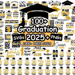 Ensemble SVG diplôme, promotion 2025, lot SVG senior 2025, SVG senior 2025, SVG senior, chemise de remise des diplômes svg, classe de 25 svg