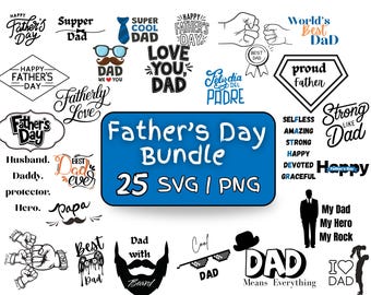 Fathers day Svg Bundle, , Dad svg, Father svg, Papa svg, Best Dad Ever Png Sublimation, Fist Bump Set Svg,  Family svg bundle, Grandpa svg
