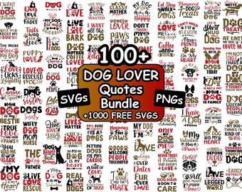 Paquete SVG de citas para amantes de los perros, refranes sobre perros, mamá de perro, perro-trovertido, mascota, pawsitive, archivos SVG para Cricut, sublimación, mascota
