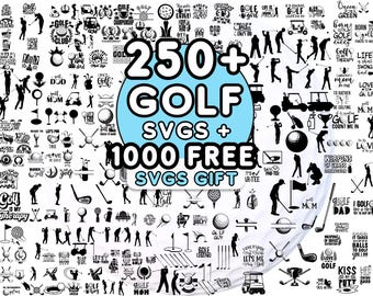 Golf Svg, Golfing Svg Bundle, Golf Png, Golfer Svg, Golf Split Monogram Svg, Golf Name Frame, Golf Club Svg, Golf Cart Svg, Golf Quotes Svg