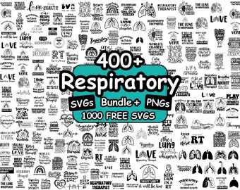 Paquete SVG de terapeuta respiratorio, RT Svg, rt svg, Svg respiratorio para Cricut, Svg de camiseta de terapia respiratoria, Svg de pulmón, Svg de UCIN para uso comercial