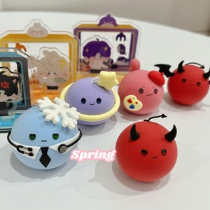 Hand Made Love and Deepspace Light Clay Blobbu Xavier/Zayne/Rafayel/Sylus/Caleb
