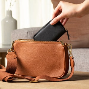 Leather Wallet Small Wallet Minimalist Wallet Woman Slim Black Leather Cute Wallet Women Black Leather Small Wallet For Woman Leather
