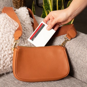 Saffiano Leather Card Holder Leather Minimalist Wallet for Woman Small Leather Goods Slim Leather Travel Wallet For Woman White Cardholder