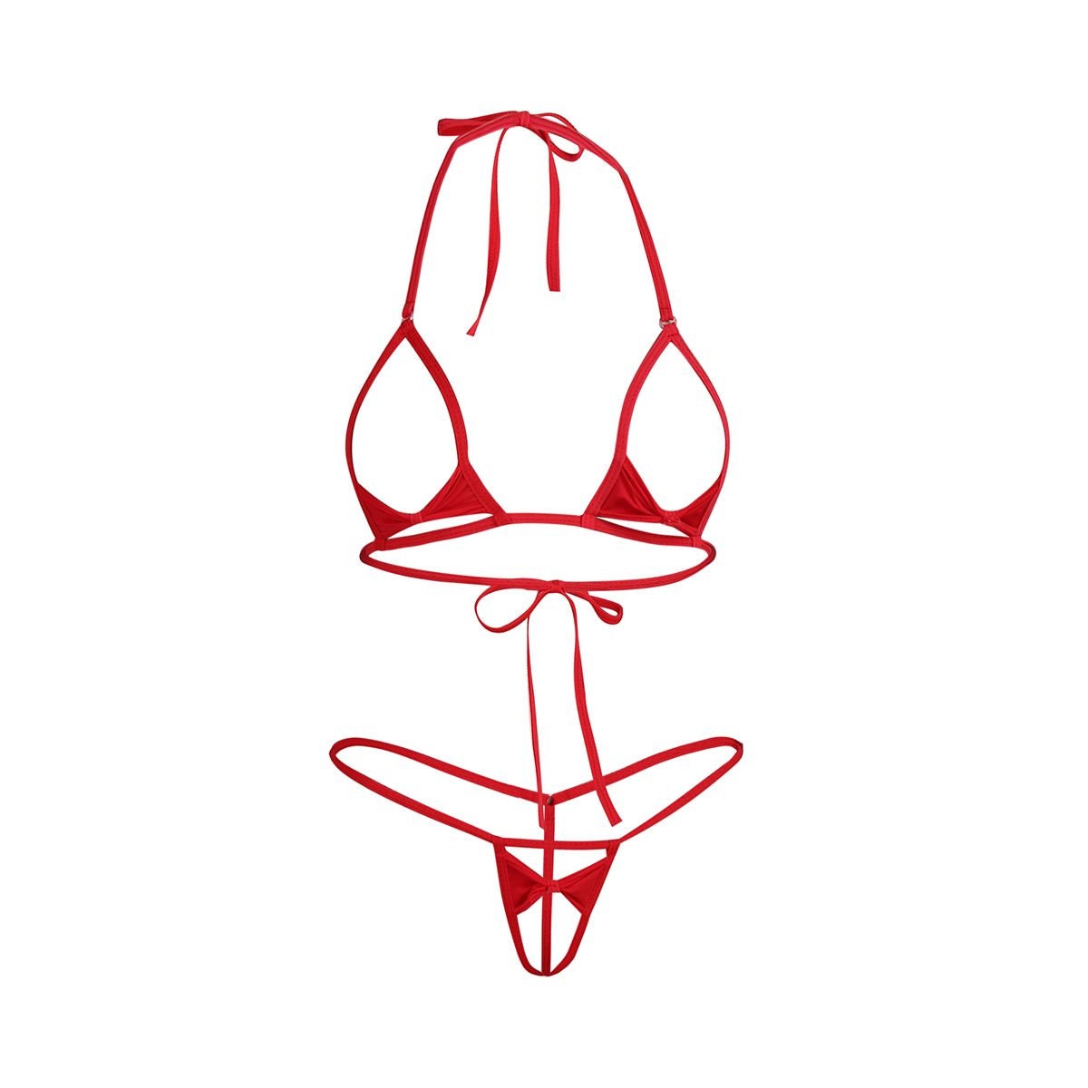 Crotchless Bikini Extreme Bikini Open Crotch Bikini Etsy Portugal