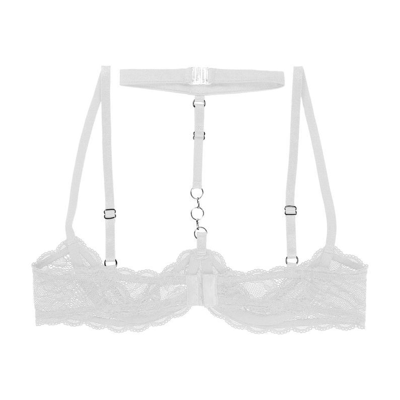 Half Cup Bra Shelf Bra Cupless Lingerie Underboob Bra Body Etsy