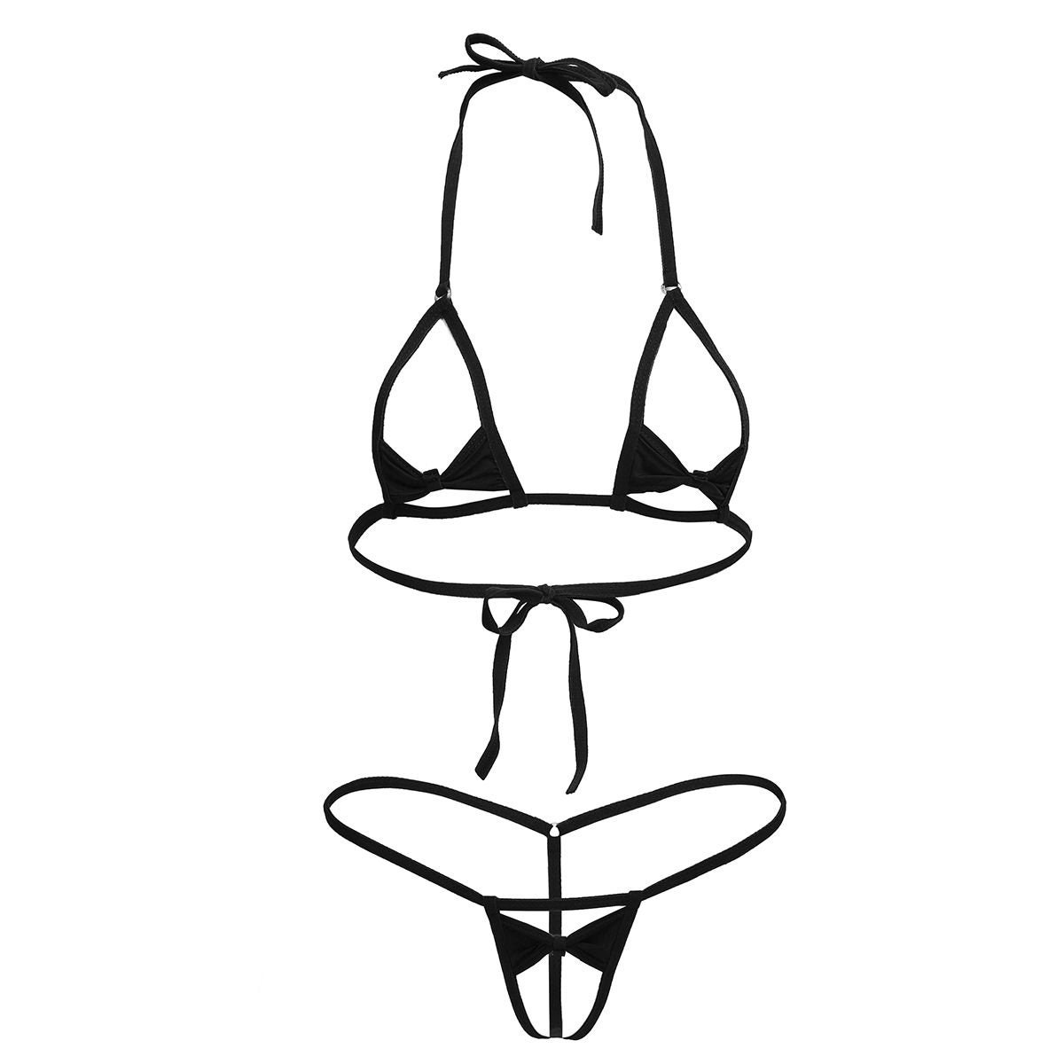 Crotchless Bikini Extreme Bikini Open Crotch Bikini Etsy Portugal