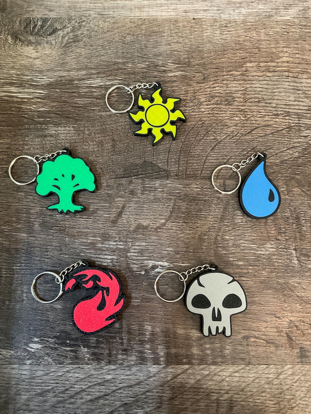 Magic Keys Keychains Magic the Gathering Keychains – Durable, Vibrant & Customizable - Etsy