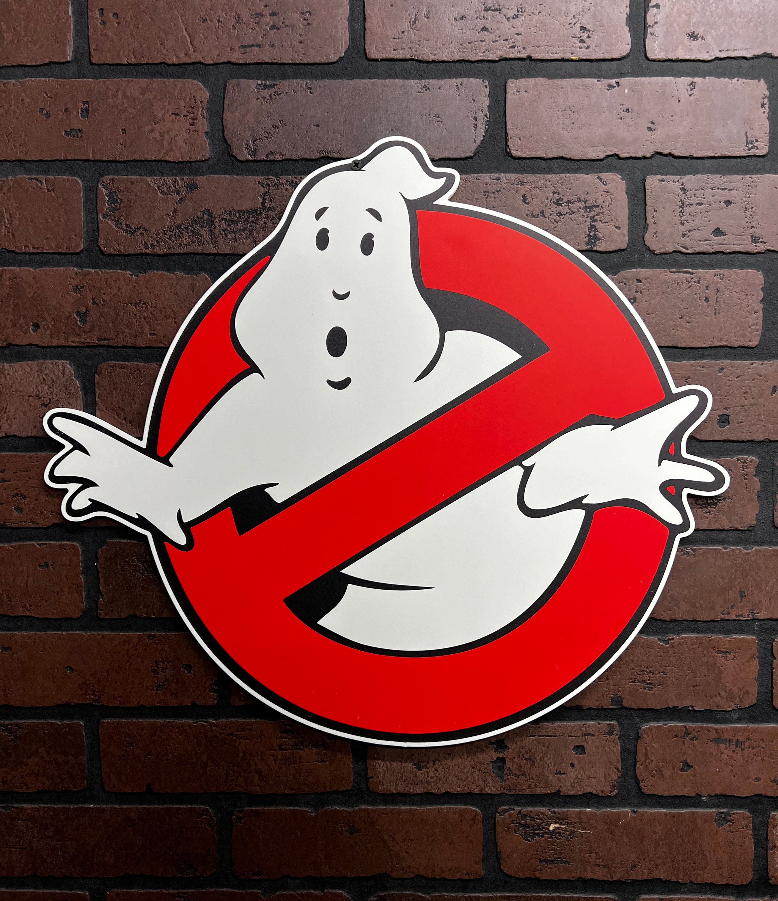 Host Busters Sign Ghostbusters Logo Sign – 1/4” PVC, Vibrant Colors, Indoor & Outdoor ...