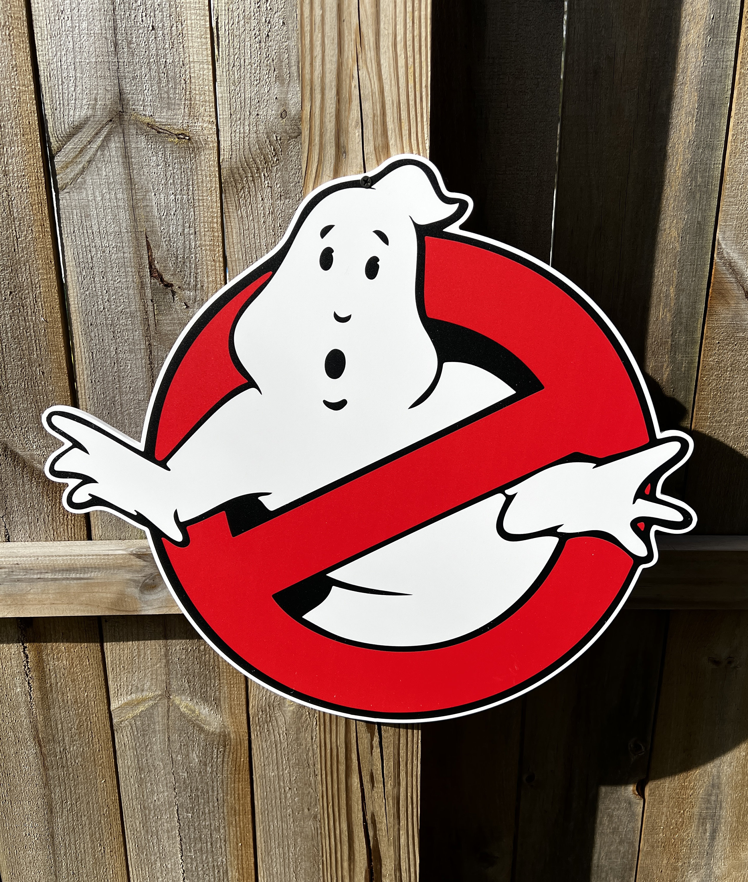 Host Busters Sign Ghostbusters Logo Sign – 1/4” PVC, Vibrant Colors, Indoor & Outdoor ...