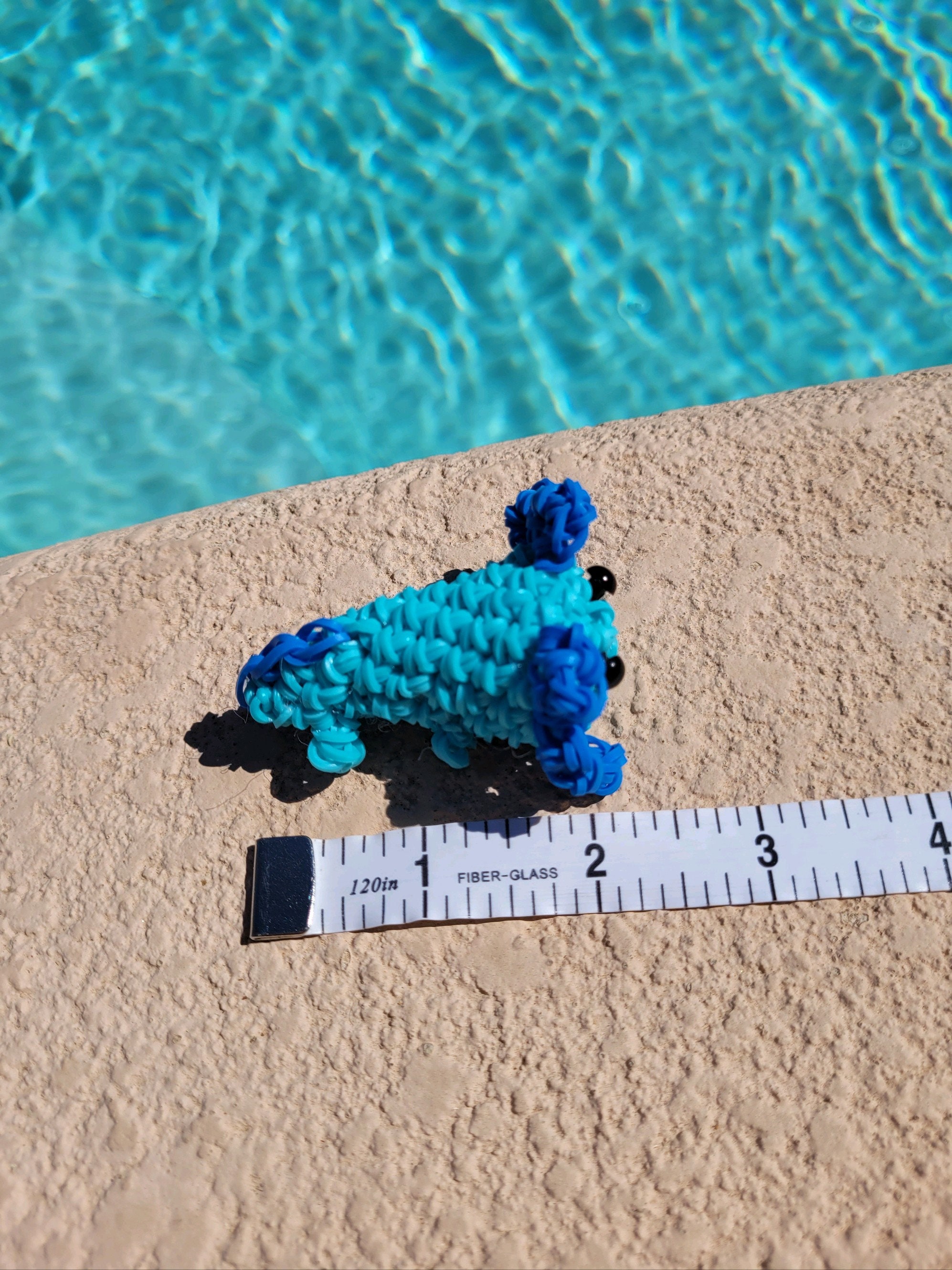 Handcrafted Rainbow Loom Axolotl Etsy