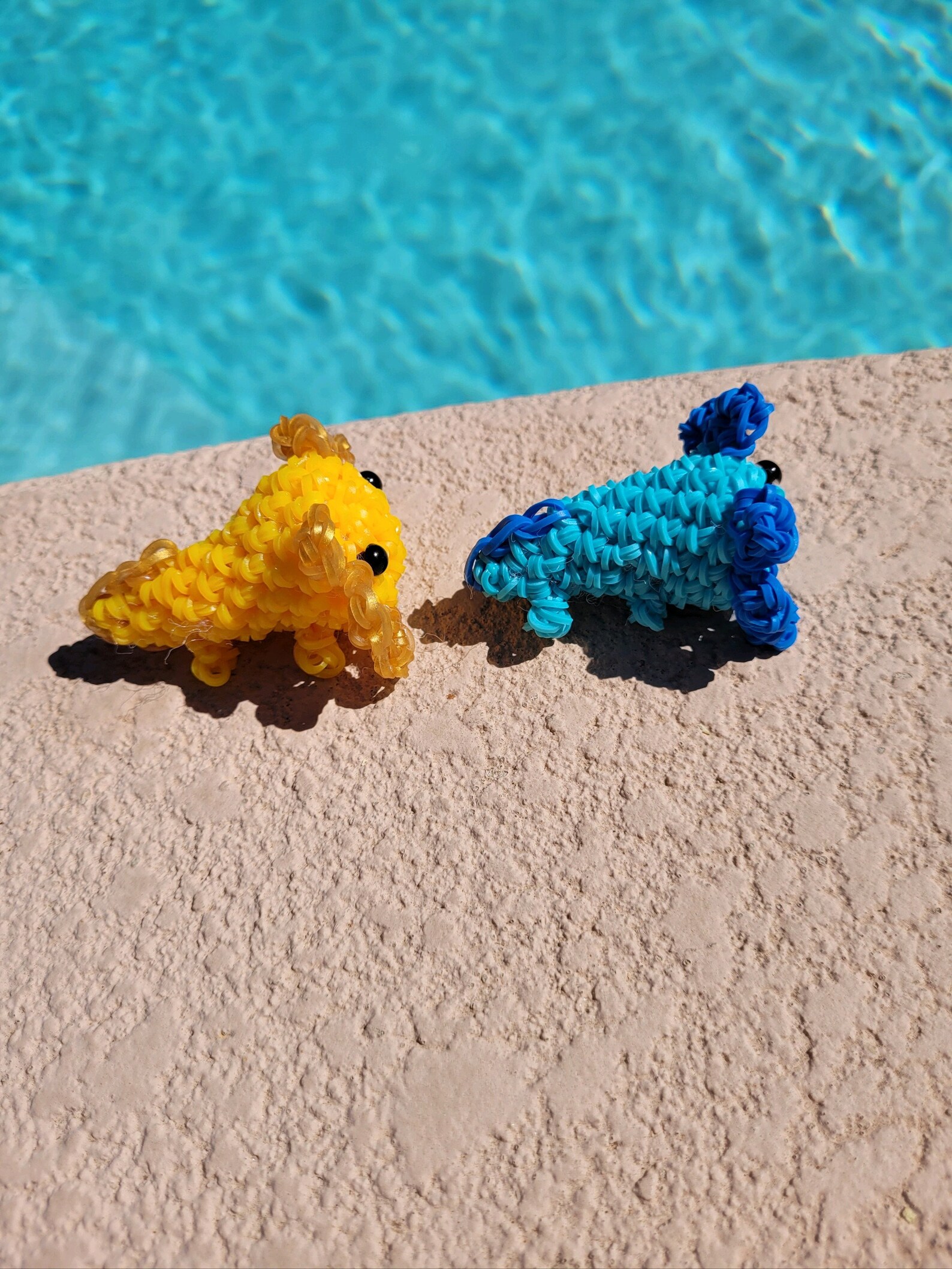 Handcrafted Rainbow Loom Axolotl Etsy