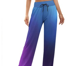 Pantalones anchos para mujer, pantalones cómodos y suaves