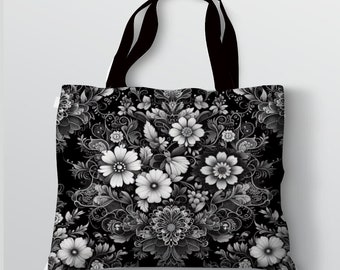 Large Canvas Tote Bags with Inner Zippered Pocket