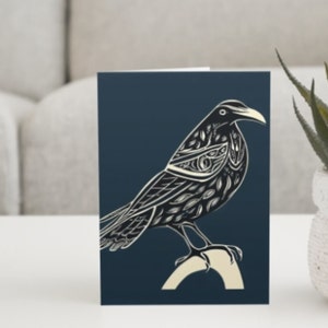 Raven: enkele of 10 pakjes wenskaarten