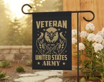 Army Veteran Flag, Support Our Troops, Patriotic Flag, Gifts for Veterans, Hero Appreciation Gifts