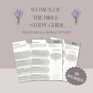 Guida stampabile per lo studio della Bibbia per le donne, Meditazione per piccoli gruppi di donne, Diario della fede, Regali per le mamme