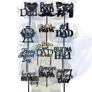 FATHER DAY TOPPER