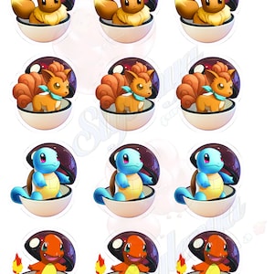 Amazing Pets Happy Birthday Cupcake Toppers (package of 12) Digital Version, Printable