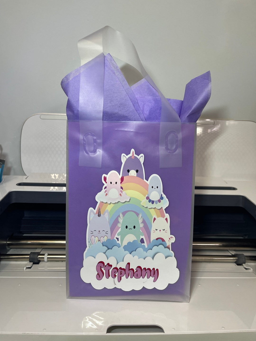 Squishmallow Favor Bag Squishmallow Gift Bag Decoration Etsy