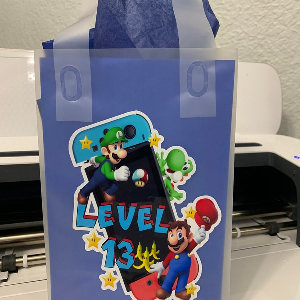 Favor Bag for Gamers Boys (package of 8)