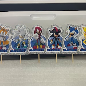 Blue Boy Cupcake Toppers, Blue Boy Party Decoration (Package of 12)