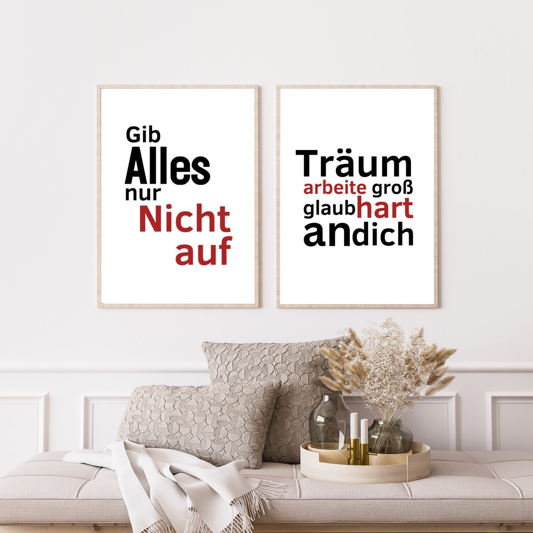 Motivational Digital Mural Positive Home Confidence Inspirational Work ...