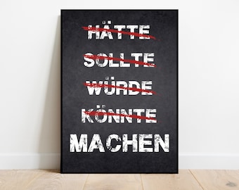 Crea arte motivacional creativo | Supera la inseguridad | Metas | Inspira | Mentalidad positiva | Cree en ti mismo | Imprimible | Descargar