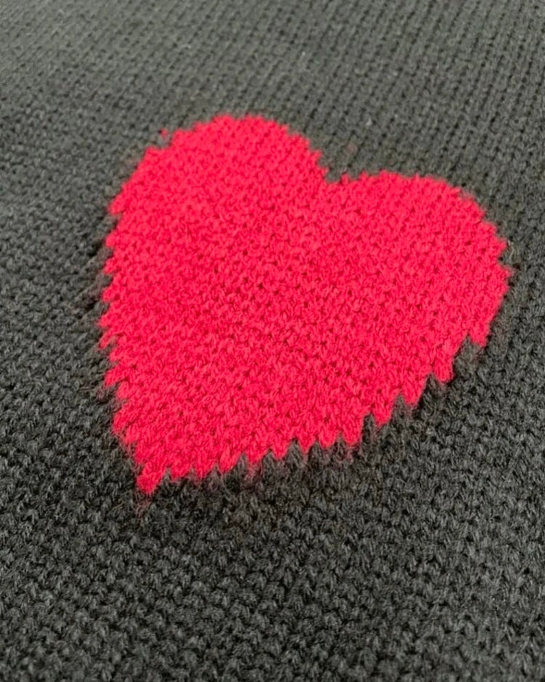 Womens Valentine Sweater Womens Heart Sweater Womens Etsy