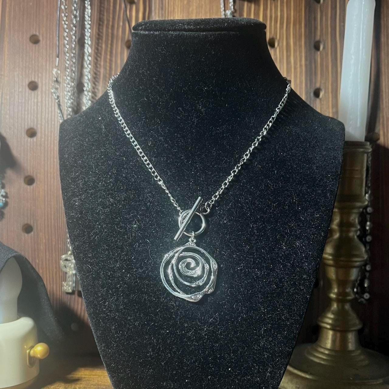 トップス S customize chain tank Reworked Black Tank Top With Chains and Safety Pins - Etsy