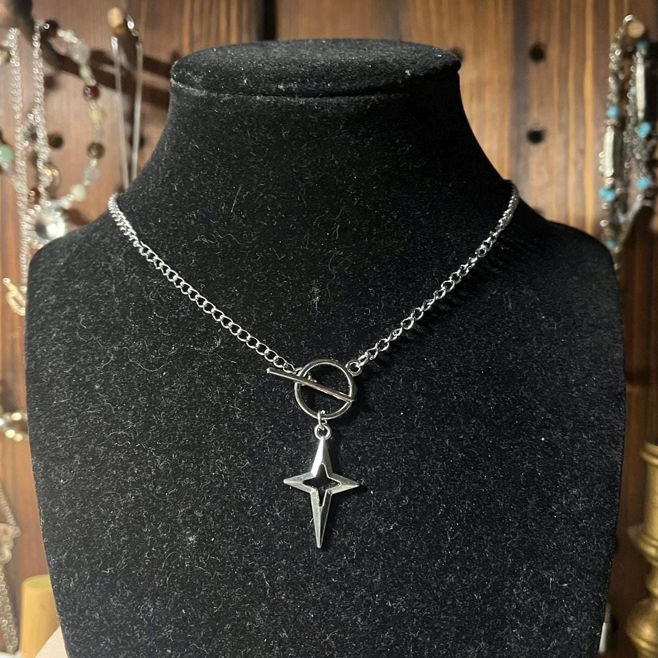 ☆TATIANA☆ Silver 925 Twinkle Dangle Ribbon Necklace NZ2163 Designer fashion, Seoul-fully created | W Concept