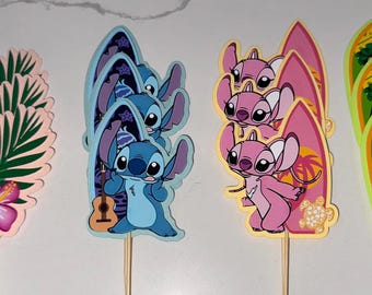 Stitch & Angel Kuchenstecker