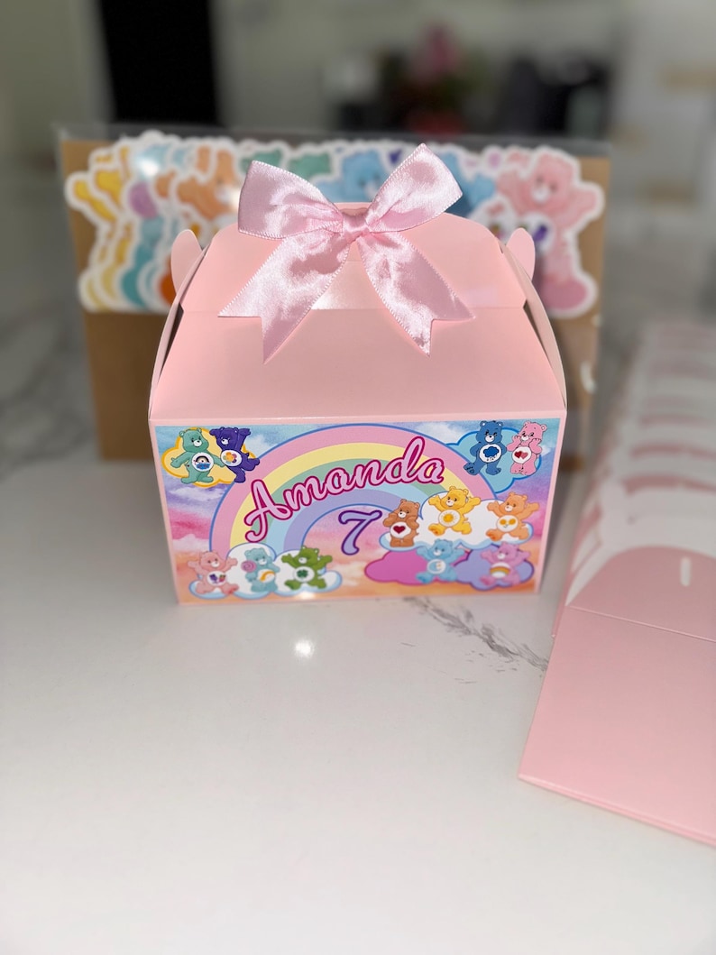 Custom Party Favor Boxes! ANY Theme, ANY Occasion - Etsy