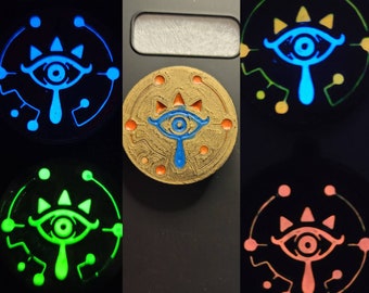 Sheikah Phone Grip | Legend of Zelda | Glow in the Dark | 3D Print