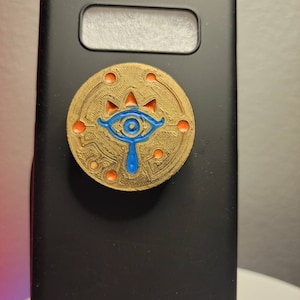 Sheikah Phone Grip | Legend of Zelda | Glow in the Dark | 3D Print