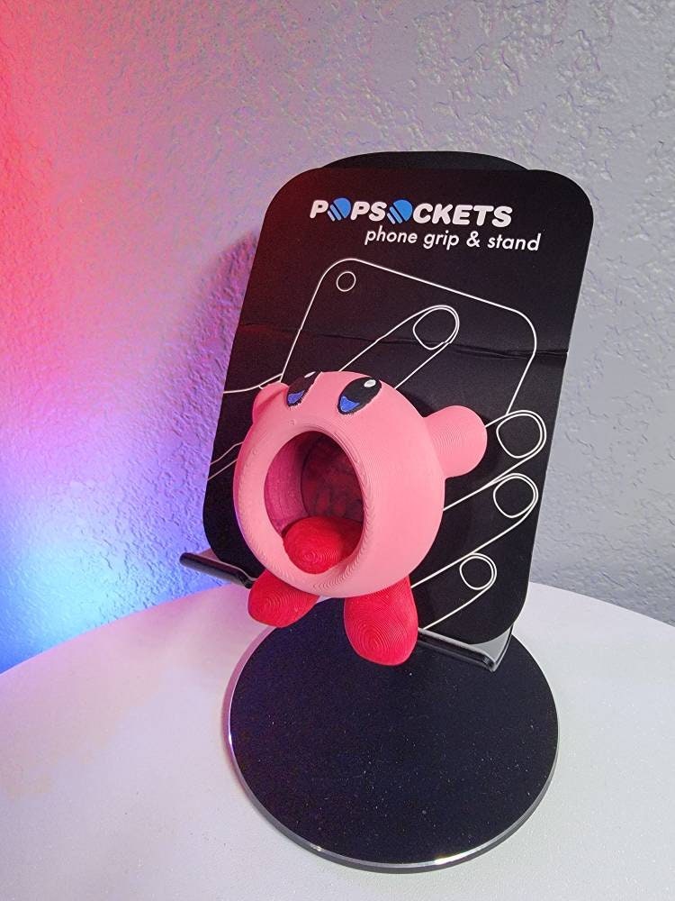 Kirby Smash Bros Nintendo Phone Grip 3D Print Etsy