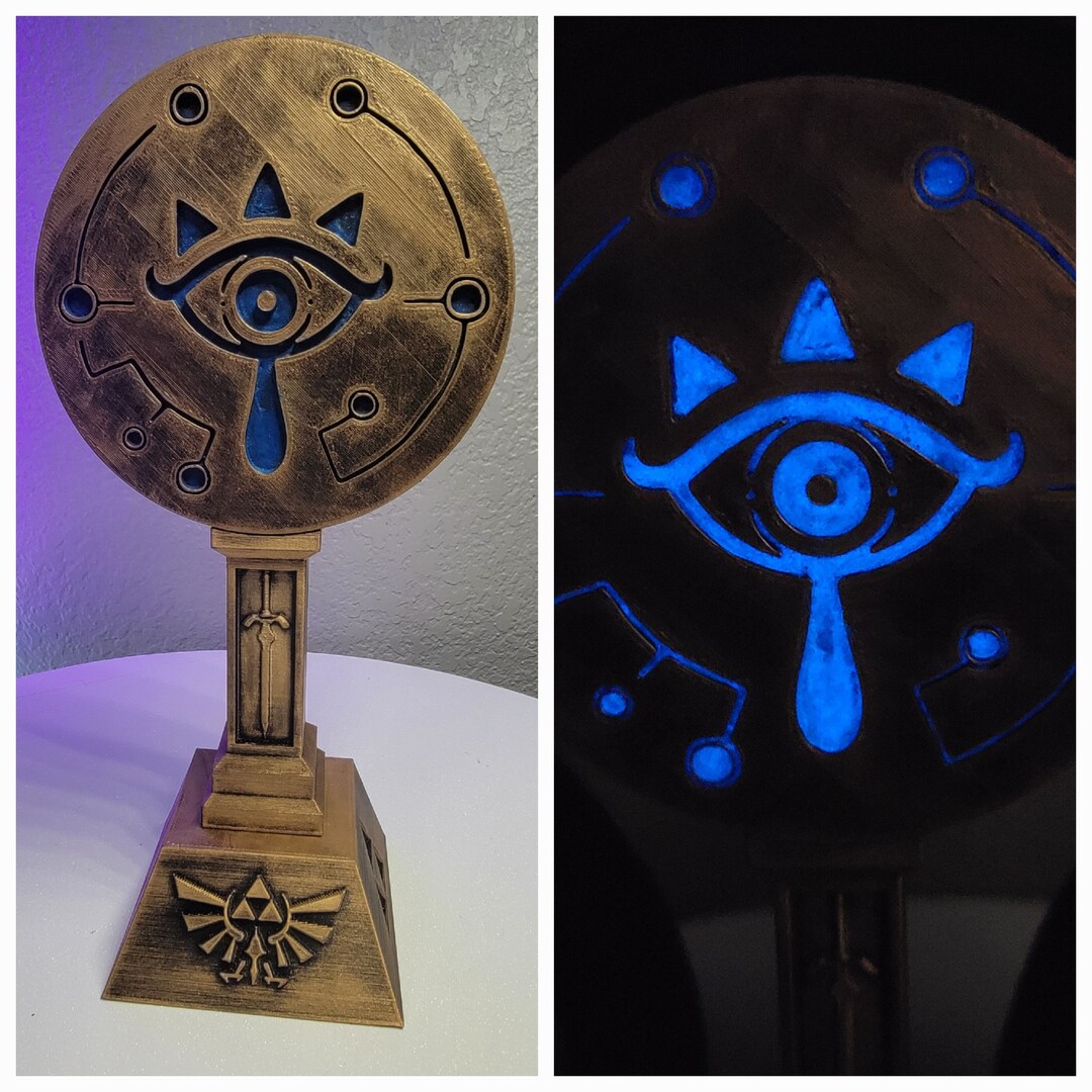 Sheikah Headphone Stand Glow in the Dark Legend of Zelda Breath of the