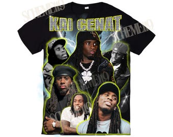 Kai Cenat Retro 90s Bootleg T-Shirt