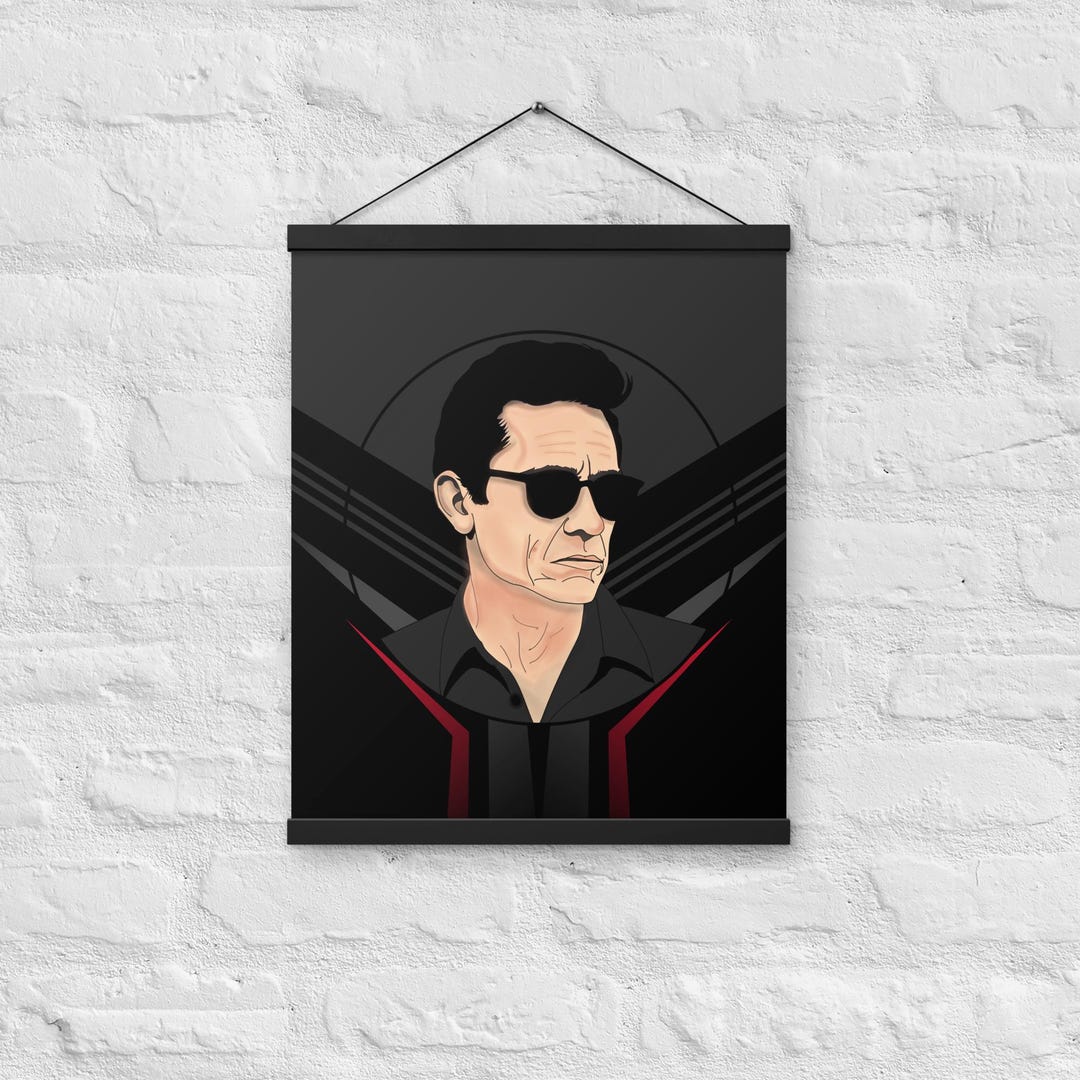 Hanging Poster / Poster With Hangers / Wall Art / Country Music Artist ...