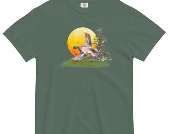 Mallard Duck | Cottagecore Aesthetic | Comfort Colors T-Shirt | Unisex
