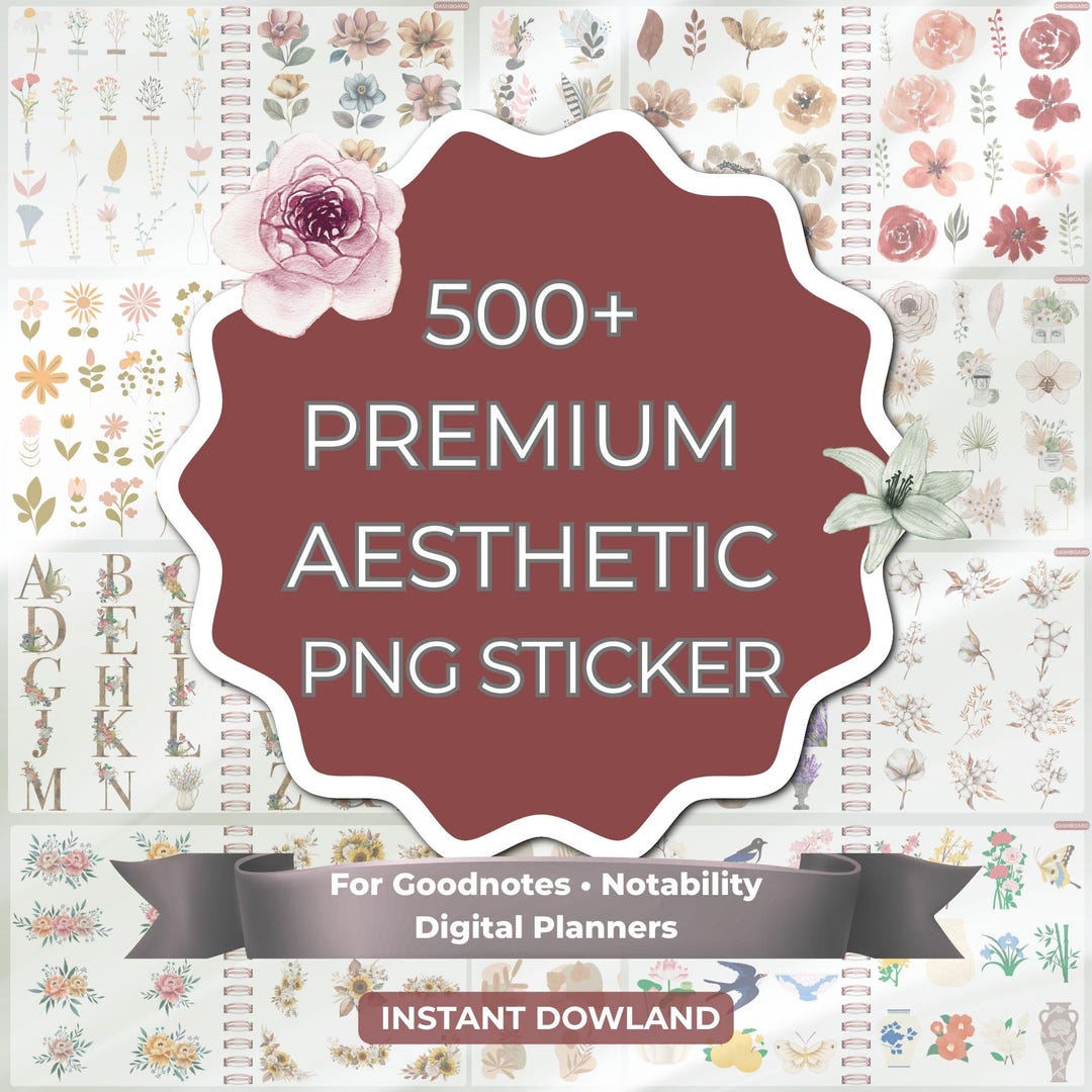 500+ Digital Planner Stickers for Goodnotes & Notability - Etsy