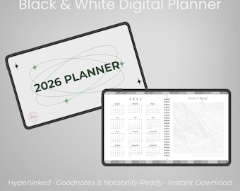 Digitaler Kalender 2026: Verlinktes PDF (Goodnotes / Notability)