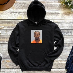 Playboi Carti Mugshot Sudadera con capucha, Rapper Mugshot Sudadera con capucha, Playboi Carti Opium Sudadera con capucha