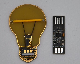 Kit de soldadura - Luz nocturna LED regulable USB