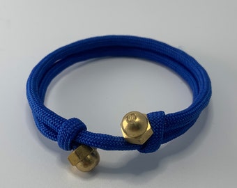 Azure Blue Adjustable Cord Bracelet