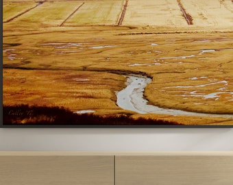 Printable Wall Art: "Iceland Glacier Creek" | Landscape | Iceland