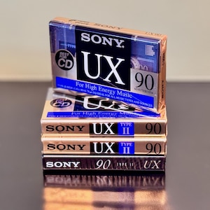 Sony UX 90 | 1992 | Type 2 Cassette Tape | Sealed | NOS | Japan
