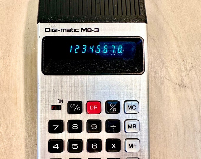 Sears DIGI-Matic M8-3 | Vintage Calculator | VFD Display | 1975